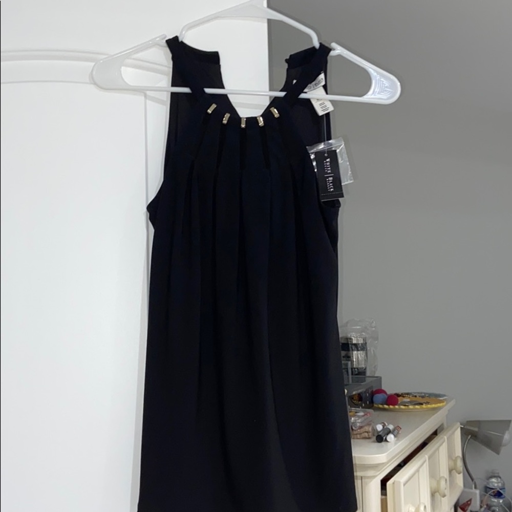 Black Business Casual Top